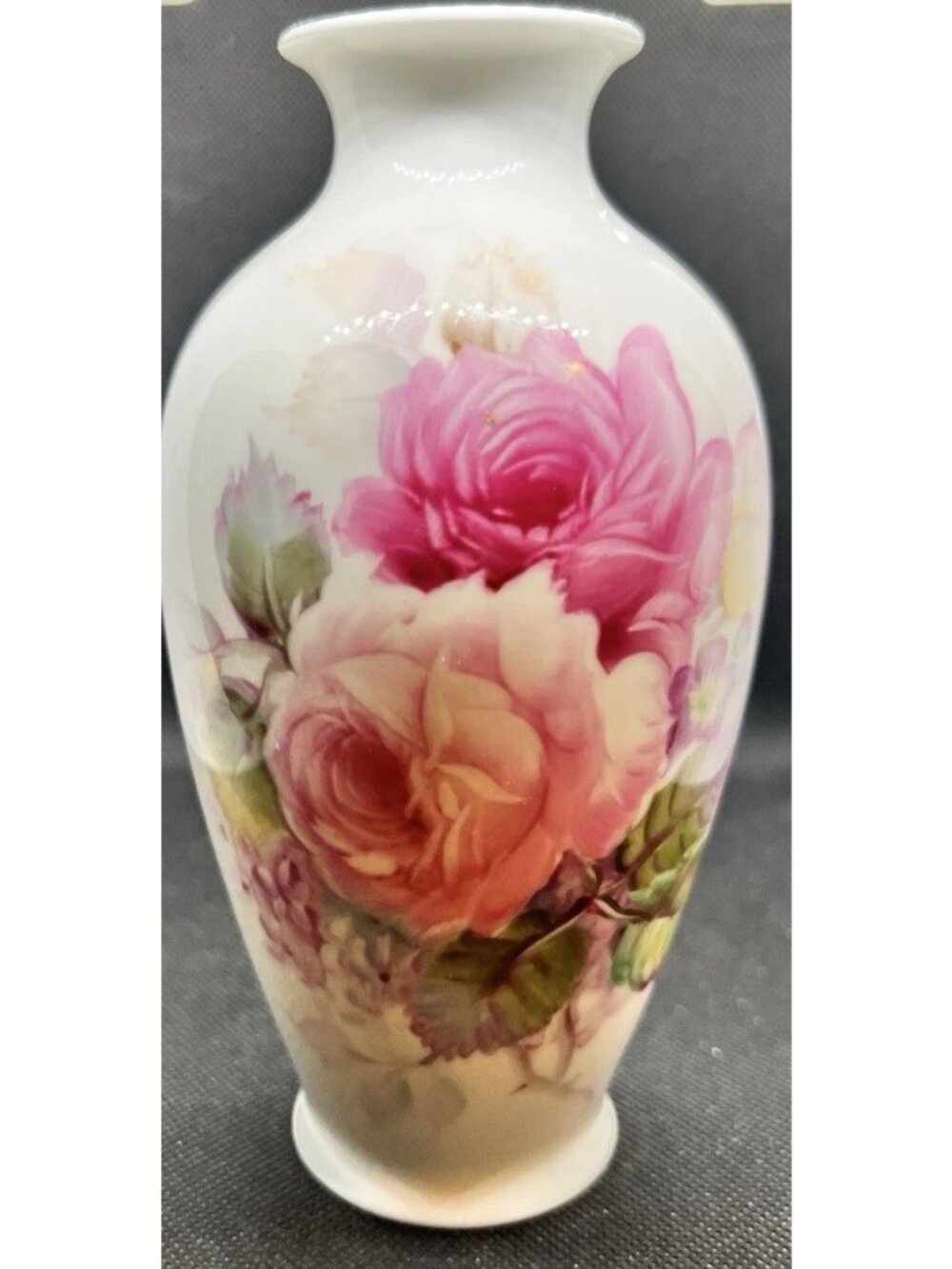 Noritake Bone China Nippon Toki Keisha 7” Rose Vase Signed By The Artist !